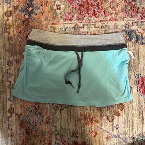 Lululemon Teal Tennis Skirt